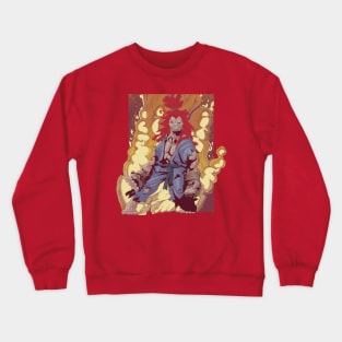 the raging demon Crewneck Sweatshirt